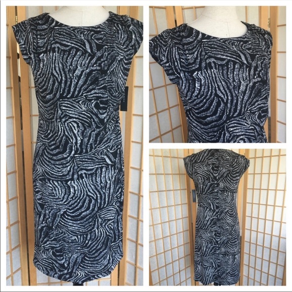 NWT Chaus Print Dress SZ S - Picture 1 of 8